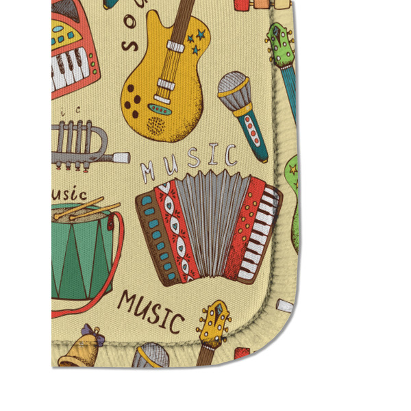 Vintage Musical Instruments Sanitizer Holder Keychain - Detail