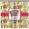Vintage Musical Instruments Shower Curtain (Personalized)