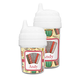 Vintage Musical Instruments Sippy Cup (Personalized)