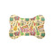 Vintage Musical Instruments Bone Shaped Dog Food Mat (Small) (Personalized)