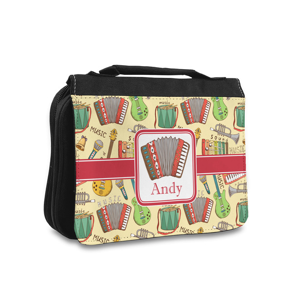 Custom Vintage Musical Instruments Toiletry Bag - Small (Personalized)