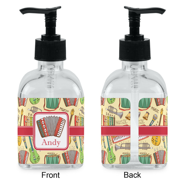 Vintage Musical Instruments Glass Soap/Lotion Dispenser - Approval