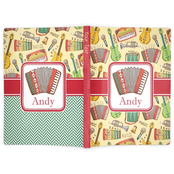 Vintage Musical Instruments Soft Cover Journal - Apvl