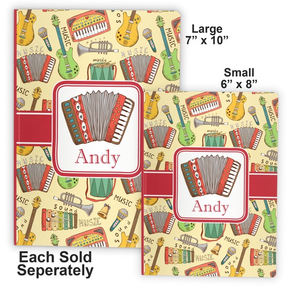 Vintage Musical Instruments Soft Cover Journal - Compare