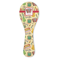 Vintage Musical Instruments Ceramic Spoon Rest (Personalized)