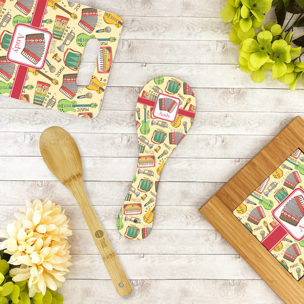 Vintage Musical Instruments Spoon Rest Trivet - LIFESTYLE