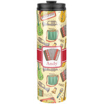 Vintage Musical Instruments Stainless Steel Skinny Tumbler - 20 oz (Personalized)