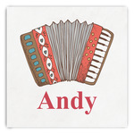 Vintage Musical Instruments Paper Dinner Napkins (Personalized)