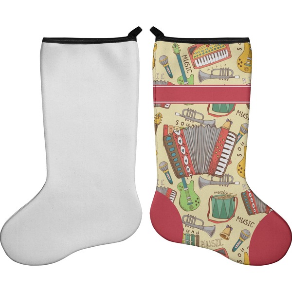 Vintage Musical Instruments Stocking - Single-Sided - Approval