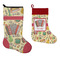 Vintage Musical Instruments Stockings - Side by Side compare
