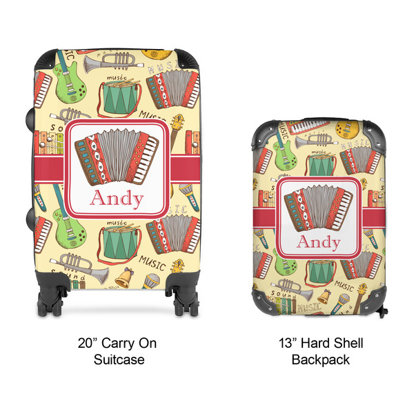 Vintage Musical Instruments Suitcase Set 4 - APPROVAL