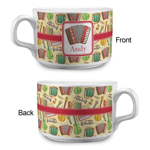 Vintage Musical Instruments Tea Cup - Single Apvl