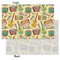 Vintage Musical Instruments Tissue Paper - Heavyweight - Small - Front & Back