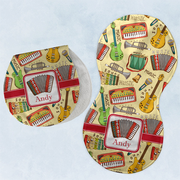 Vintage Musical Instruments Two Peanut Shaped Burps - Open and Folded