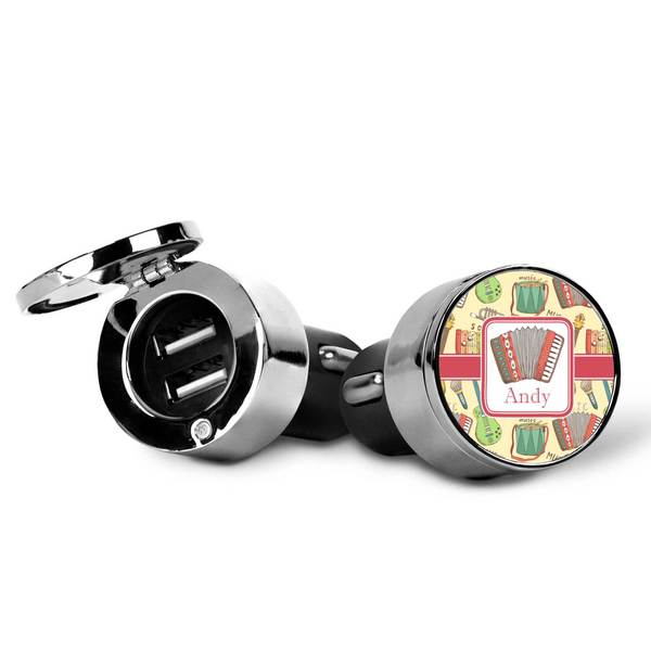 Vintage Musical Instruments USB Car Charger