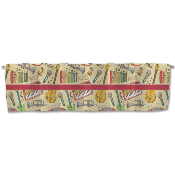 Vintage Musical Instruments Valance - Front