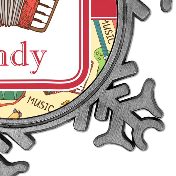 Vintage Musical Instruments Vintage Snowflake - Detail