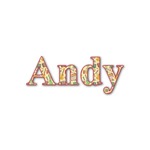 Vintage Musical Instruments Name/Text Decal - Custom Sizes (Personalized)