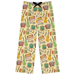 Vintage Musical Instruments Womens Pajama Pants - XS