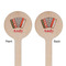 Vintage Musical Instruments Wooden 6" Stir Stick - Round - Double Sided - Front & Back