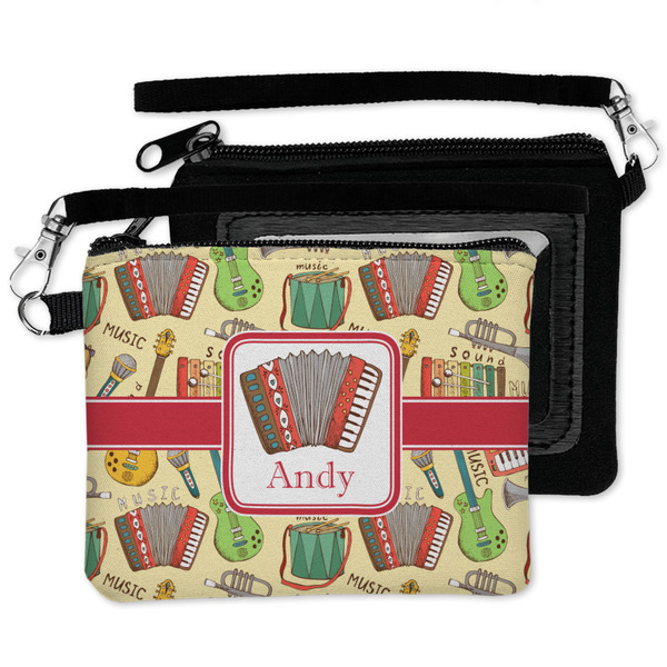 Vintage Musical Instruments Wristlet ID Cases - MAIN