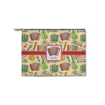 Vintage Musical Instruments Zipper Pouch - Small - 8.5"x6" (Personalized)