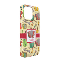 Vintage Musical Instruments iPhone Case - Plastic - iPhone 13 (Personalized)