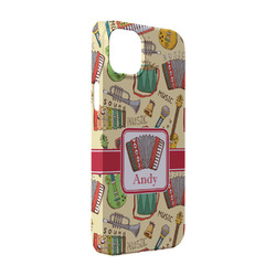 Vintage Musical Instruments iPhone Case - Plastic - iPhone 14 (Personalized)