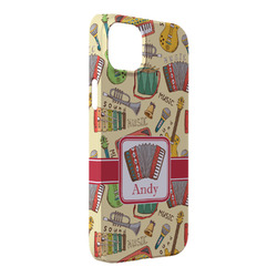 Vintage Musical Instruments iPhone Case - Plastic - iPhone 14 Pro Max (Personalized)