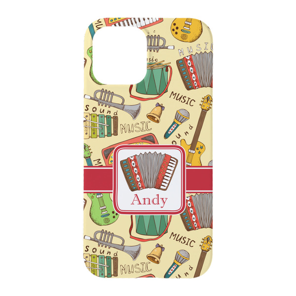 Vintage Musical Instruments iPhone 15 Case - Back