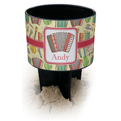 Vintage Musical Instruments Black Beach Spiker Drink Holder (Personalized)