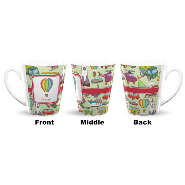 Vintage Transportation 12 Oz Latte Mug - Approval