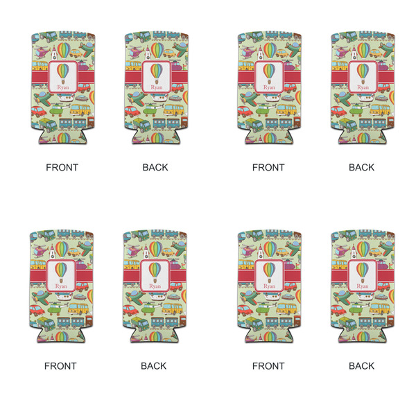 Vintage Transportation 12oz Tall Can Sleeve - Set of 4 - APPROVAL