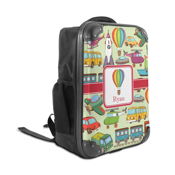 Vintage Transportation 15" Backpack - ANGLE VIEW