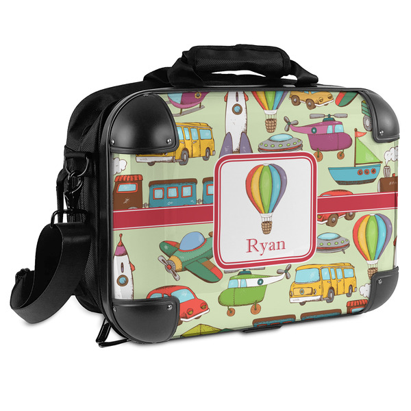Custom Vintage Transportation Hard Shell Briefcase - 15" (Personalized)