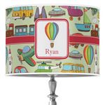 Vintage Transportation Drum Lamp Shade (Personalized)