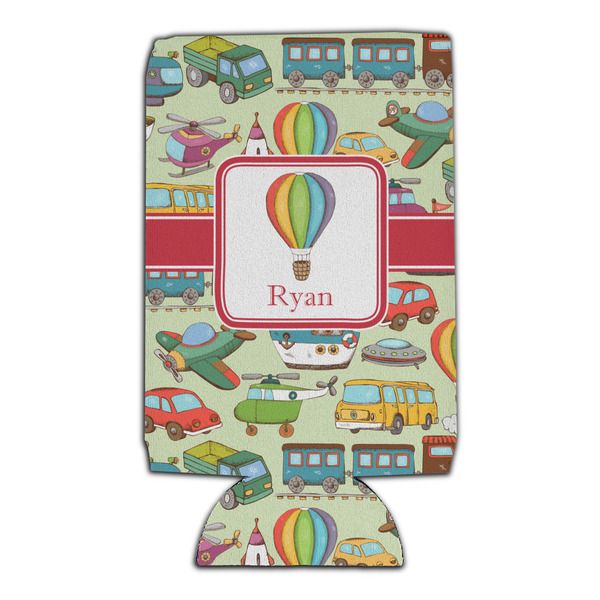 Vintage Transportation 16oz Can Sleeve - Set of 4 - FRONT