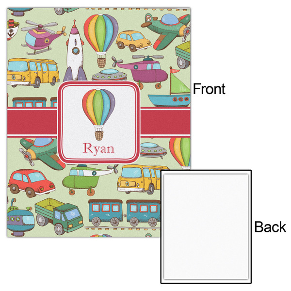 Vintage Transportation 16x20 - Matte Poster - Front & Back