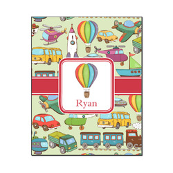 Vintage Transportation Wood Print - 16x20 (Personalized)