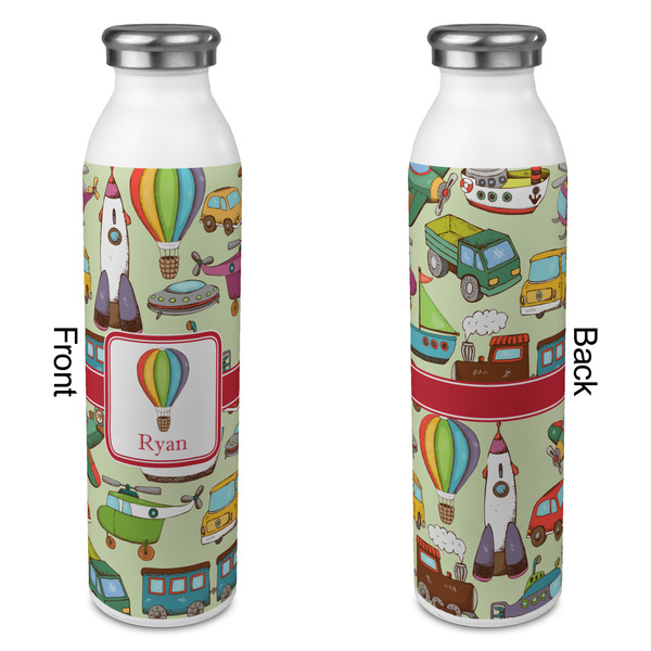 Vintage Transportation 20oz Water Bottles - Full Print - Approval