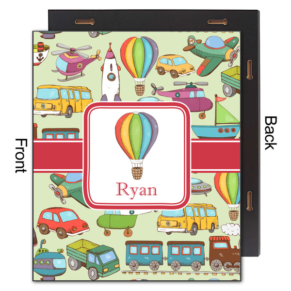 Vintage Transportation 20x24 Wood Print - Front & Back View