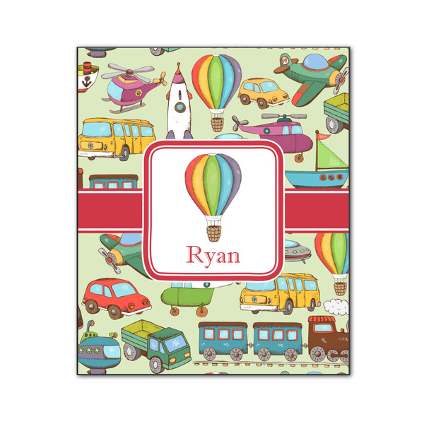 Vintage Transportation 20x24 Wood Print - Front View