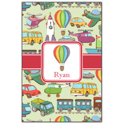 Vintage Transportation Wood Print - 20x30 (Personalized)