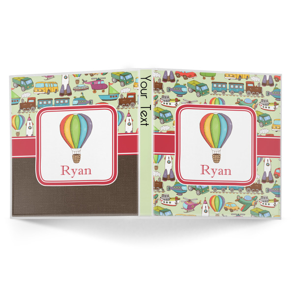 Vintage Transportation 3-Ring Binder Approval- 1in