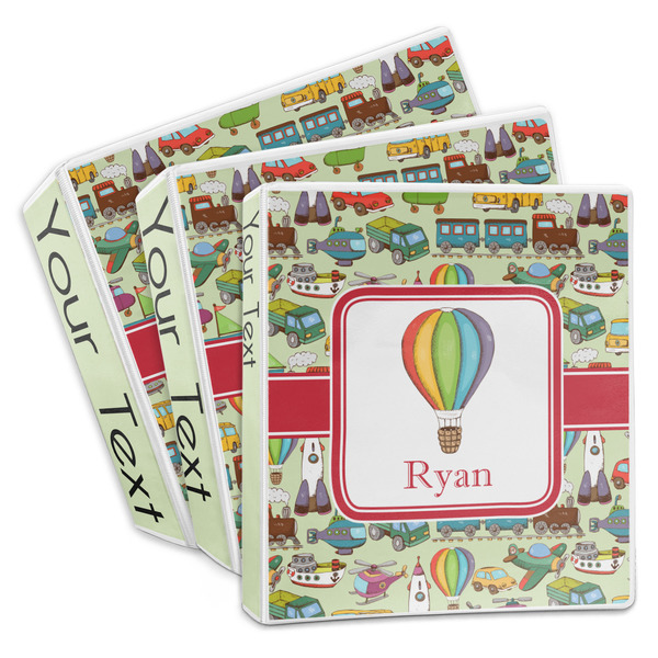 Vintage Transportation 3-Ring Binder Group