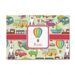 Vintage Transportation 4' x 6' Patio Rug (Personalized)