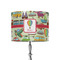 Vintage Transportation 8" Drum Lamp Shade - Fabric (Personalized)