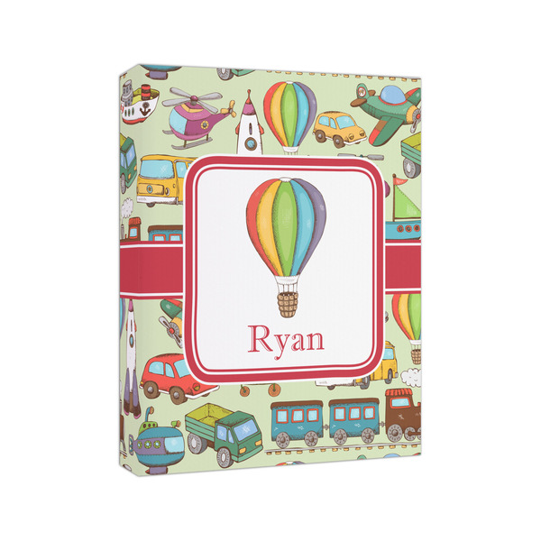 Vintage Transportation 8x10 - Canvas Print - Angled View