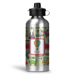 Vintage Transportation Water Bottles - 20 oz - Aluminum (Personalized)