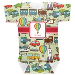 Vintage Transportation Baby Bodysuit 3-6 (Personalized)